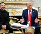Donald Trump și Volodimir Zelenski la Casa Albă FOTO AFP
