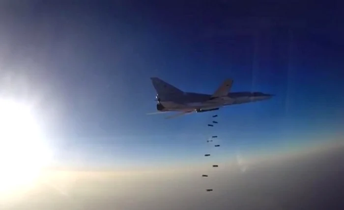 Bombardiere strategice ruse de tip Tupolev TU-22M3 FOTO: AFP