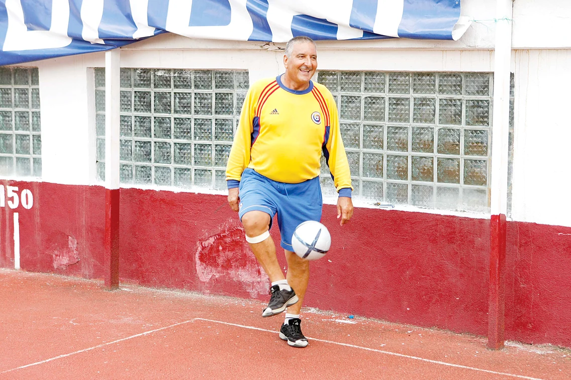Rică Răducanu iubește sportul. Sursă: Facebook
