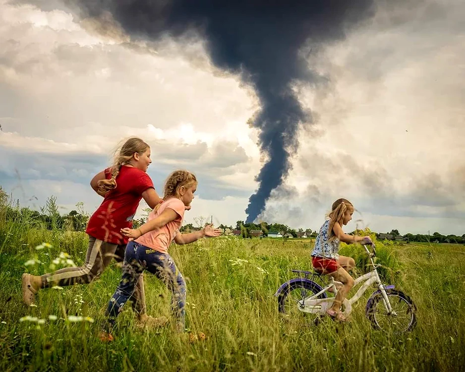 Fotografia UNICEF a anului 2023 - Foto Facebook Patryk Jaracz 