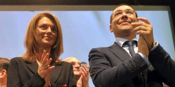 Alina Gorghiu si Victor Ponta FOTO Arhva Adevarul