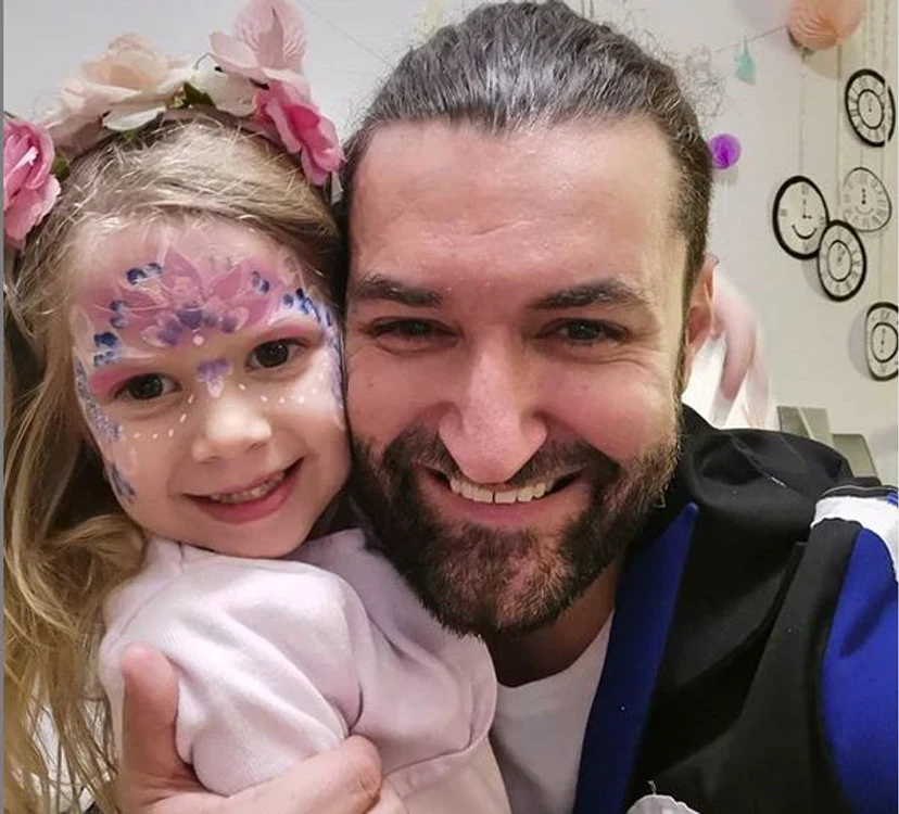 Sofia, fetița cea mică a lui Pavel Bartoș, a împlinit 5 anișori Foto Instagram