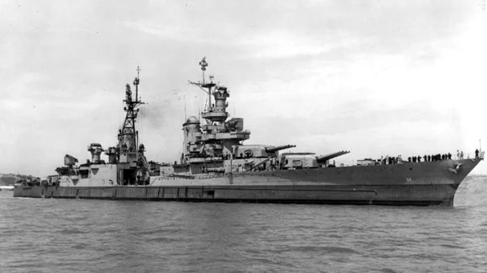 Nava americană USS Indianapolis. FOTO: arhivă