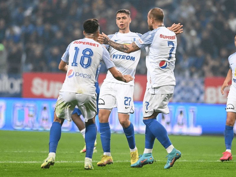 Superliga: Victorie în deplasare pentru Farul în fața FC U Craiova (2-1)
