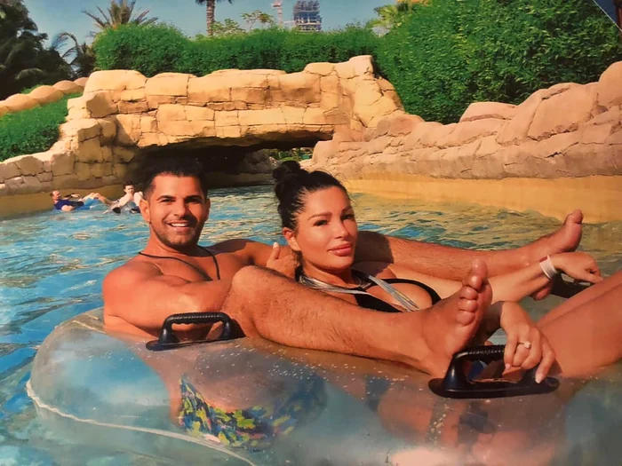 Brigitte și Florin Pastramă s-au relaxat și în Dubai