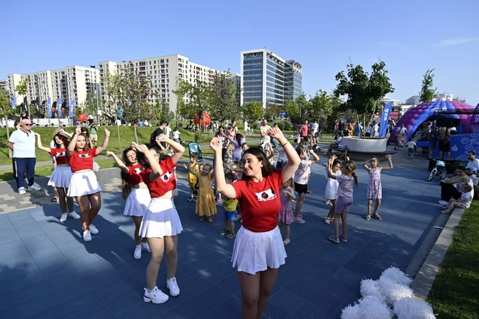 Majoretele au animat atmosfera