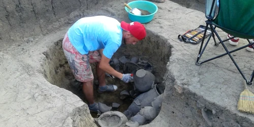 Şantier arheologic Unip FOTO Ştefan Both