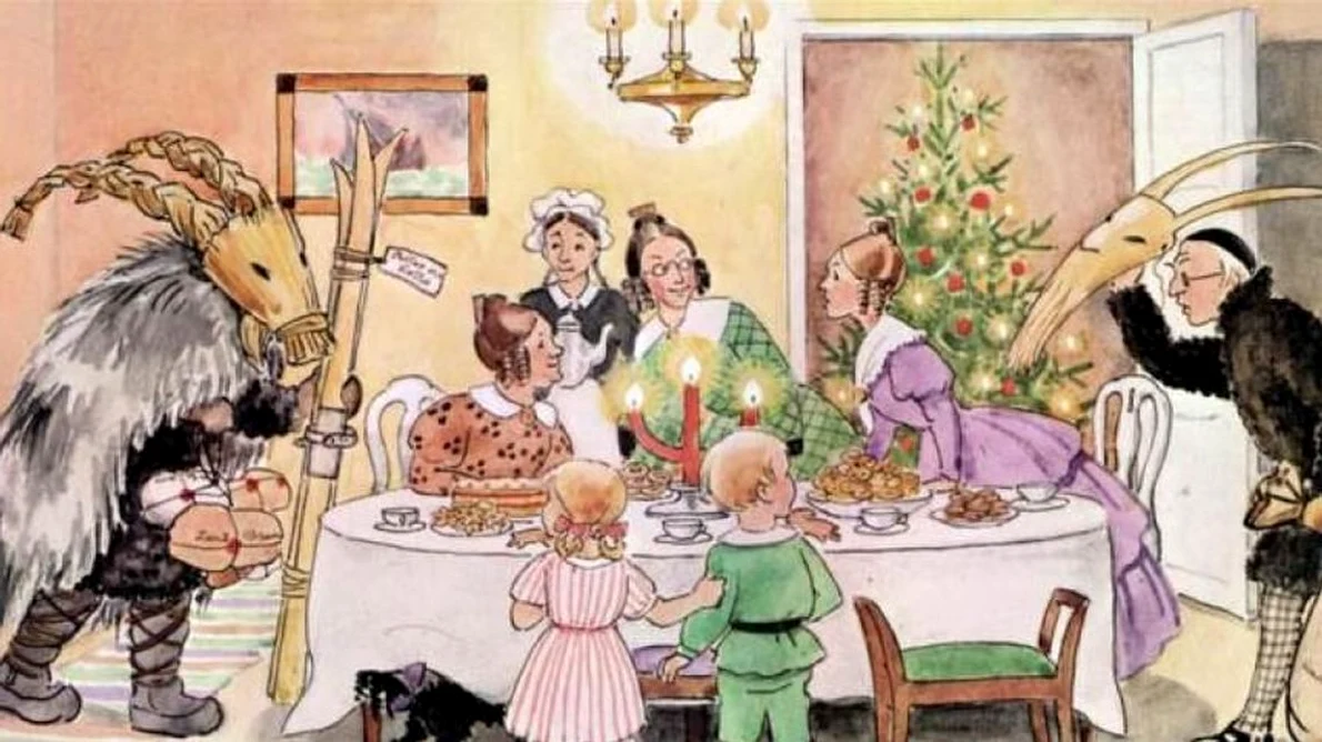 Tradiţia lui Moş Crăciun în Suedia: gnomi, ţapi şi Santa Claus jpeg