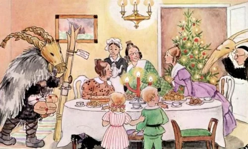 Tradiţia lui Moş Crăciun în Suedia: gnomi, ţapi şi Santa Claus jpeg