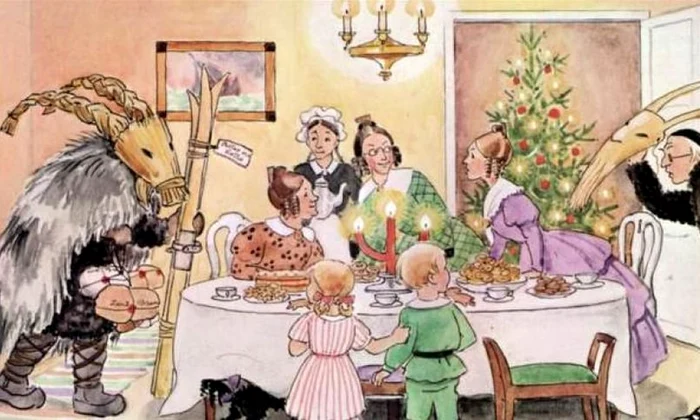 Tradiţia lui Moş Crăciun în Suedia: gnomi, ţapi şi Santa Claus jpeg