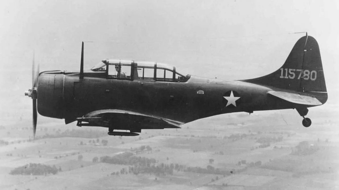 DISPREŢUITUL VICTORIOS   un aparat de zbor care a făcut istorie, SBD Dauntless jpeg