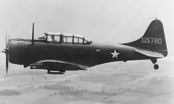 DISPREŢUITUL VICTORIOS   un aparat de zbor care a făcut istorie, SBD Dauntless jpeg