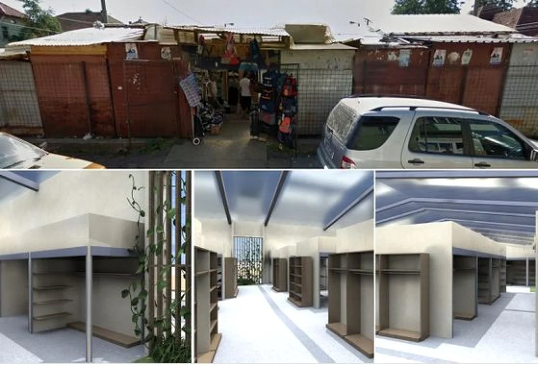 Piaţa de Miercuri se transformă între centru comercial modern. FOTObzb.ro