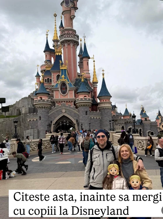 Simona Gherghe atenționează părinții să fie bine antrenați atunci când optează pentru o excursie la Disneyland cu copiii