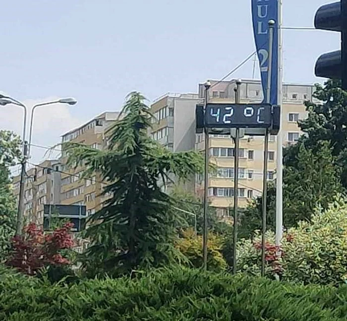 Suntem în a doua  săptămână cu  temperaturi-record
