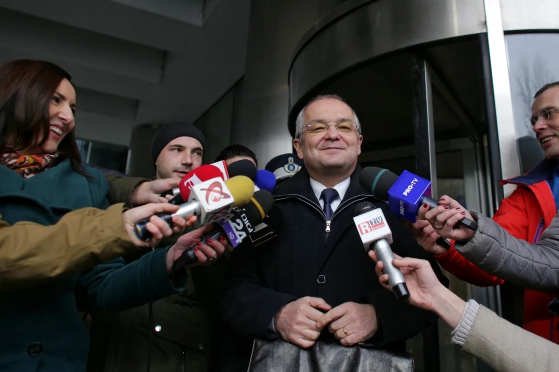 Primarul Emil Boc a fost audiat la DIICOT ca martor în dosarul Lucan. FOTO: Inquam Photos/Octav Ganea