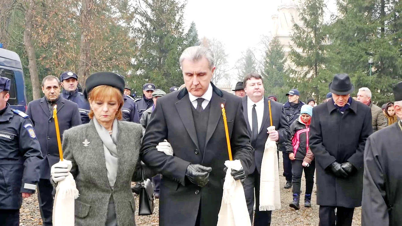Custodele Coroanei, Principesa Margareta, a venit cu soţul ei, Principele Radu