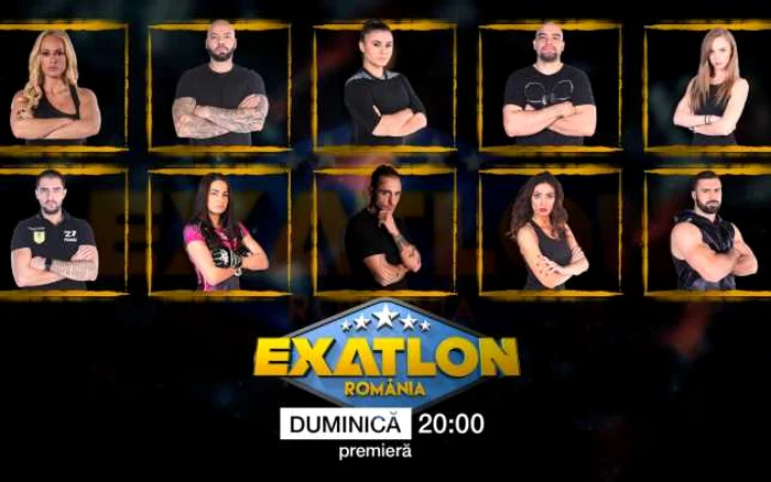 10 vedete vor cocncura cu 10 oameni obişnuiţi în competiţia „Exatlon“ FOTO Kanal D