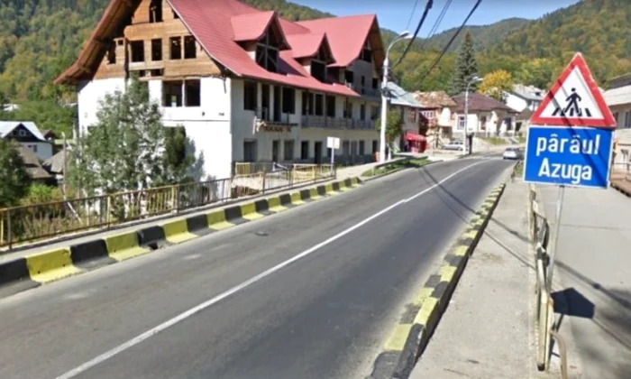 Potrivit planșei CNIAR, circulația se va desfășura alternativ pe podul metalic existent Foto: CNAIR