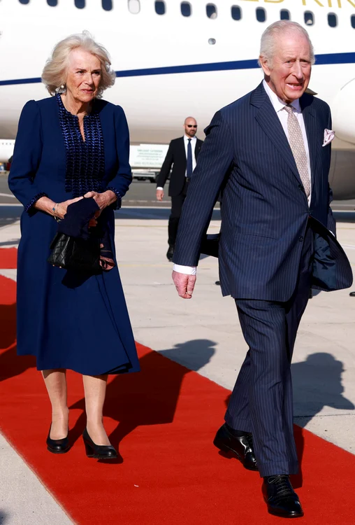 Regele Charles și Regina Camilla au ajuns la Roma pe 7 aprilie 2025, Profimedia (5) jpg