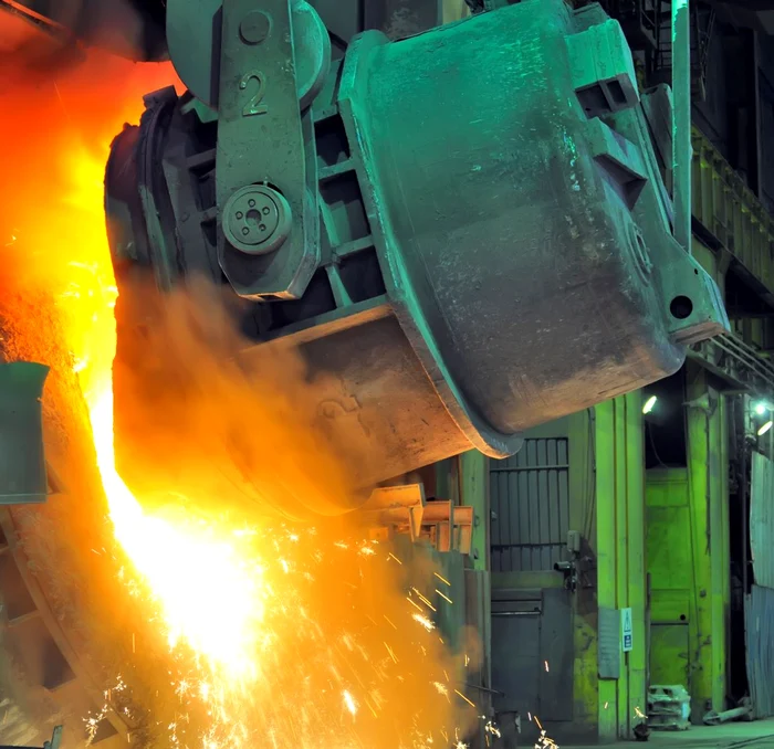 Furnalul 5 a beneficiat de lucrări de modernizare FOTO: Liberty Galați