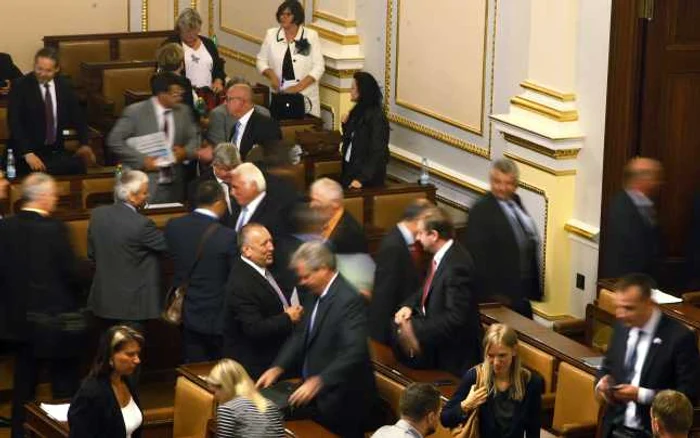 Camera Inferioară a legislativului din Cehia a fost dizolvată. FOTO: Reuters