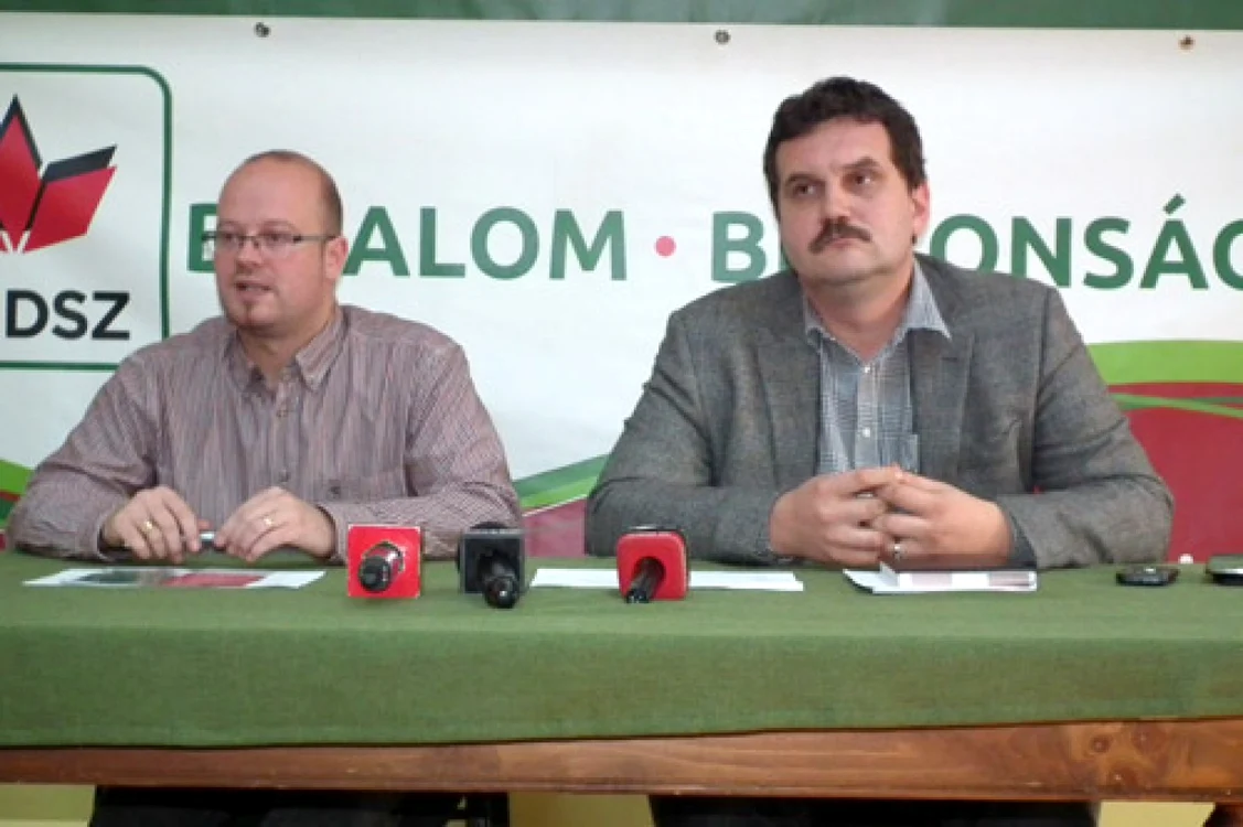 Deputatul UDMR Kereskeny Gabor şi senatorul Pataki Csaba