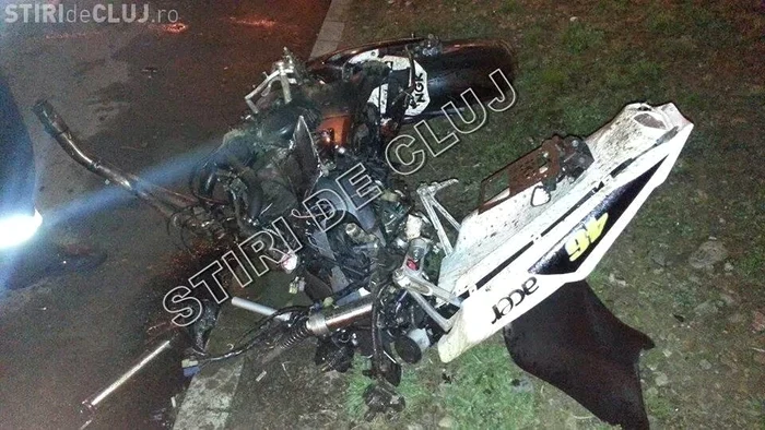 motociclist accident cluj