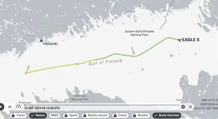 Petrolierul Eagle S a fost confiscat de paza de coastă finlandeză FOTO Visegrád 24