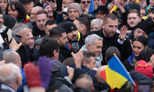 Călin Georgescu la Ziua Unirii Principatelor FOTO Inquam Photos / George Călin 2026 01 24 7499 jpg