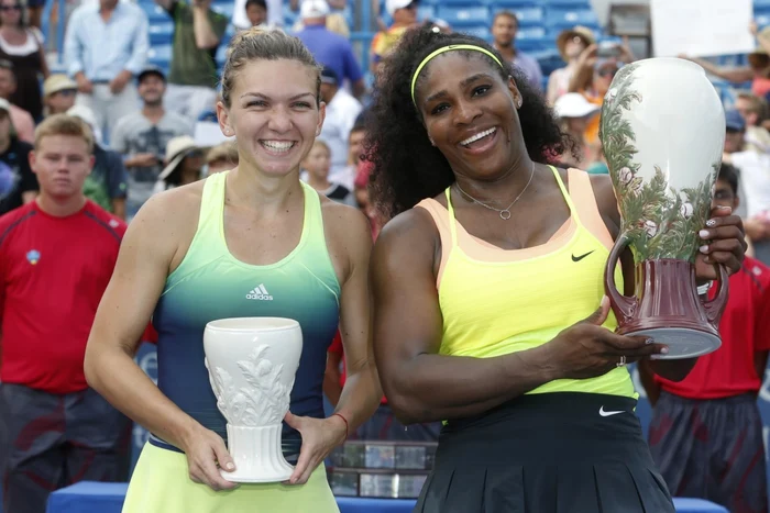 Simona Halep şi Serena Williams