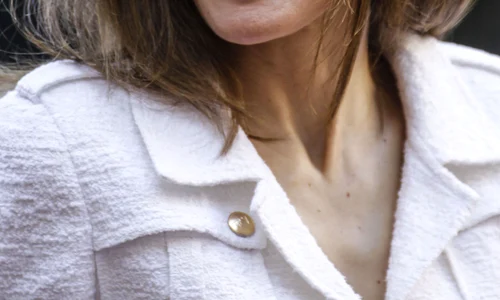 Queen Letizia Attends A Seminar Madrid jpeg