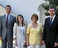 Principele Radu, Majestatea Sa Margareta, Regele Felipe și Regina Letizia, 2009, Palatul Elisabeta. FOTO: Casa Regală română