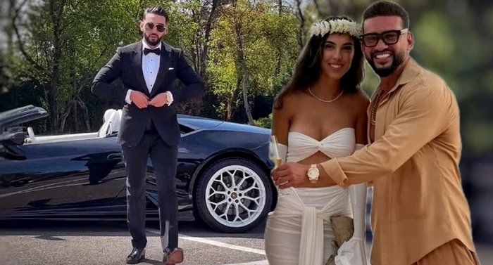 Dorian Popa, primele declarații din ziua nunții sale / foto: colaj Instagram