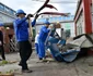 Ce distrugeri a provocat tornada în localitatea Shengze din provincia Jiangsu China FOTO EPA-EFE /  Fang Dongxu