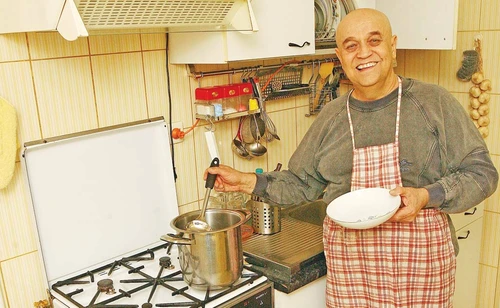 Alături de soţie, marea lui dragoste