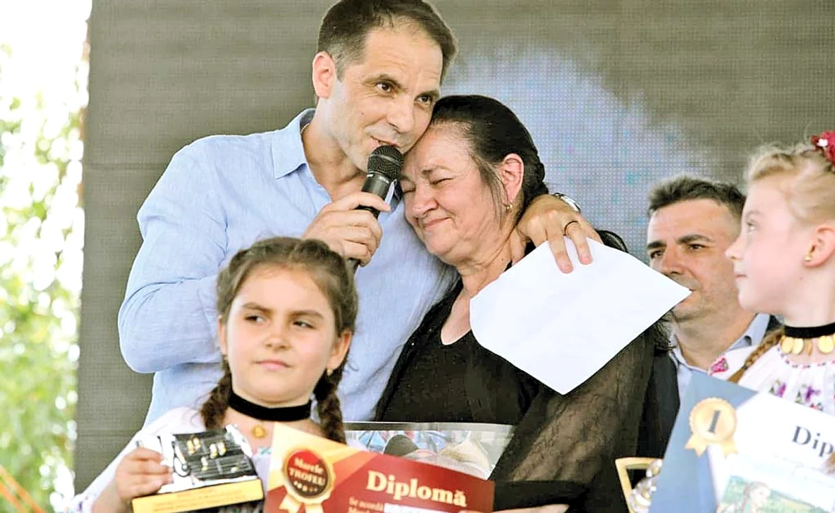 
    Dan Negru și  Lena Stanca,  la evenimentul  de la Buzău  