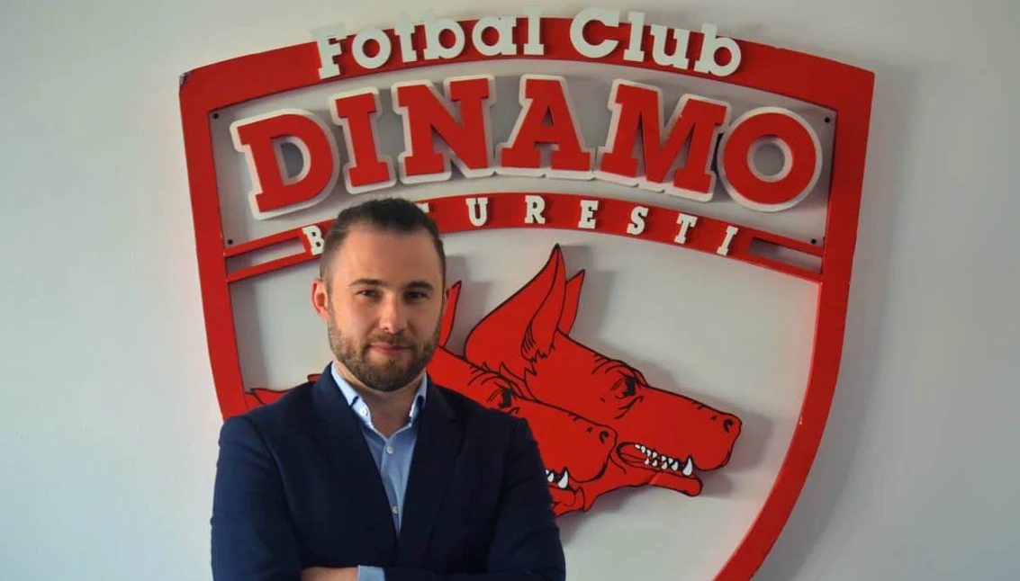 Vlad Iacob, administratorul special al lui Dinamo. Foto Dinamo 1948