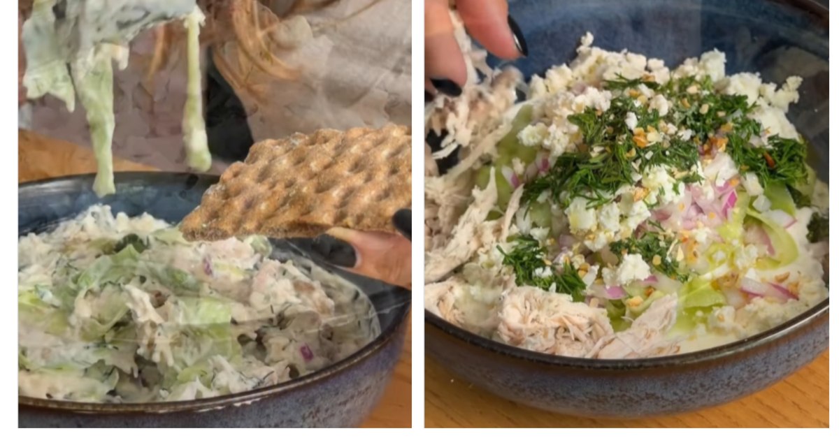 Rețeta virală de salată proteică pe Instagram