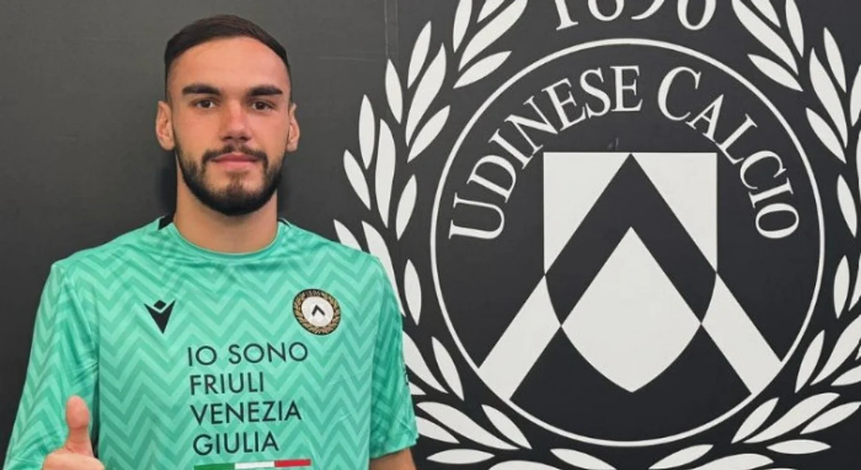 Răzvan Sava a semnat cu Udinese în urmă cu o lună. Foto Facebook