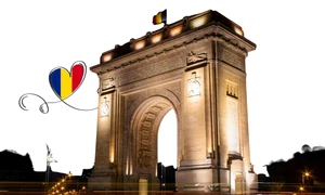 Exemplarul original al Constituției din 1866, expus la Biblioteca „Mihail Sadoveanu” din București