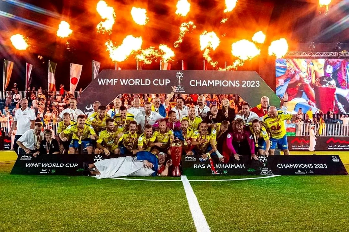 România e noua campioană mondială la minifotbal . foto: GSP