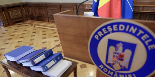 Nicușor Dan susține declarații de presă pe tema sistemului de justiție din România, la Palatul Cotroceni FOTO INQUAM/ George Călin