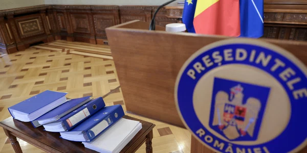 Nicușor Dan susține declarații de presă pe tema sistemului de justiție din România, la Palatul Cotroceni FOTO INQUAM/ George Călin