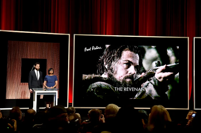 "The Revenant" este unul dintre favoritele pentru câștigarea trofeului pentru cel mai bun film
