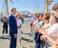 Majestatea Sa Margareta și Principele Radu la Constanța salutând Bricul Mircea la întoarcerea din cursa transatlantică.