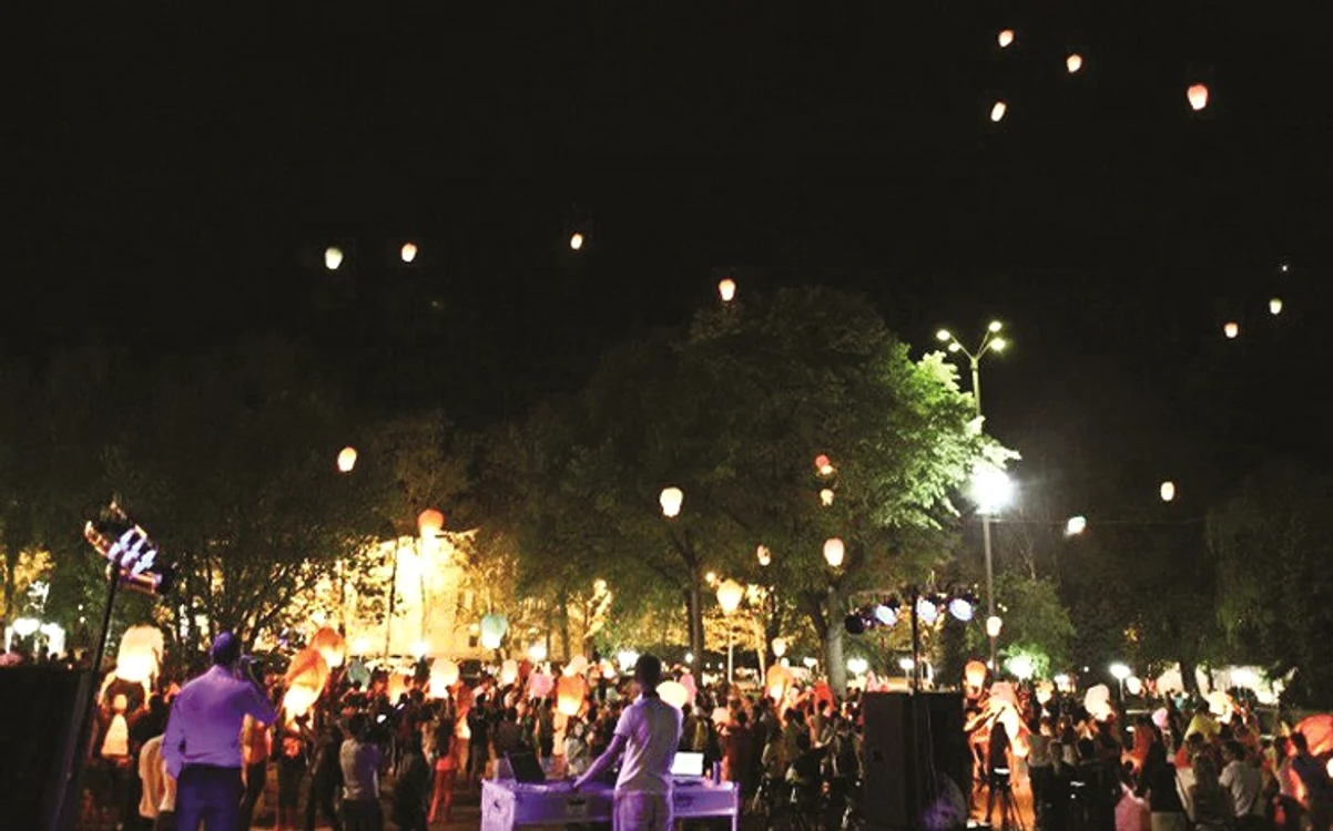 Prima ediție Sky Lanterns Event a avut loc în luna mai