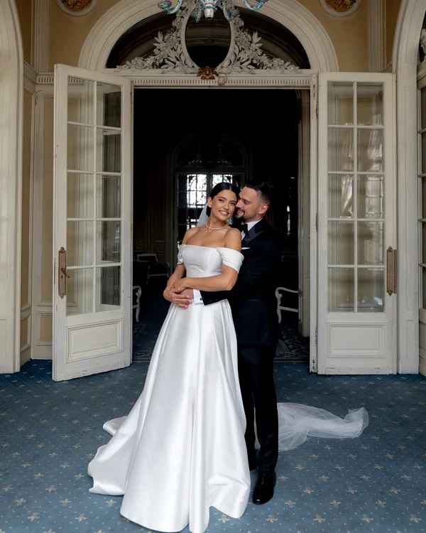 Vlad Gherman și Oana Moșneagu au făcut nunta / Sursă foto: Facebook