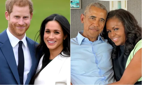 Printul Harry si Meghan Markle vs Barack Obama si Michelle Obama jpg