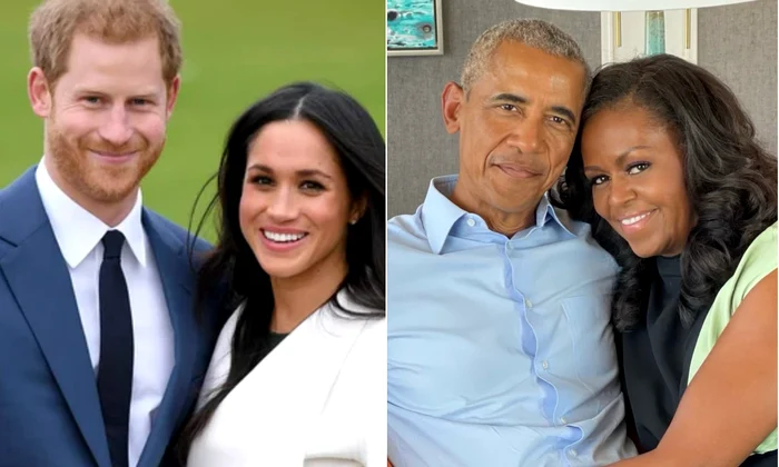 Printul Harry si Meghan Markle vs Barack Obama si Michelle Obama jpg